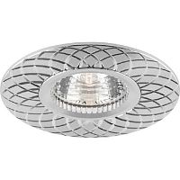 Светильник встраиваемый Feron MR16 G5.3 Серебро GS-M388 картинка 